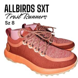 Allbirds SXT Trail Runners in Red and Orange